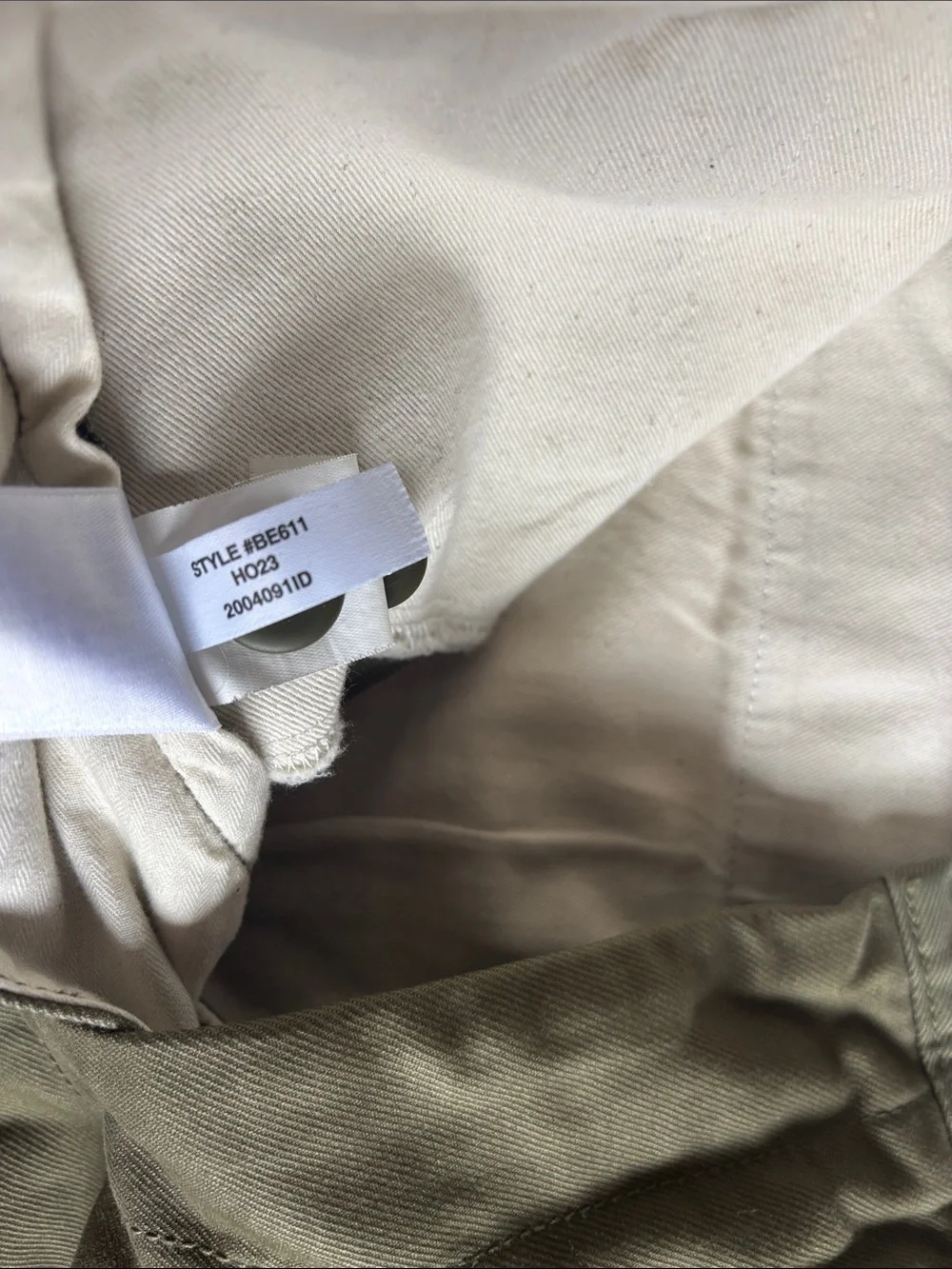 J. Crew Men’s Classic Chino Olive Green / Dill 32x30 BE611